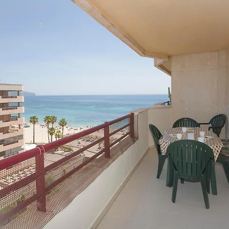 Topacio Ii En C2n Vis7as Al Mar Playa De La Fossa 卡尔佩